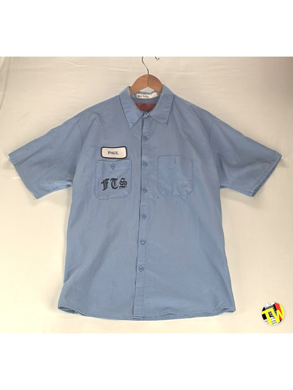 2010s Red Kap Work Shirt Full Throttle Saloon Sturgis Biker
